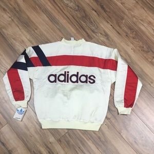 Vintage 80s Adidas bomber jacket NWT